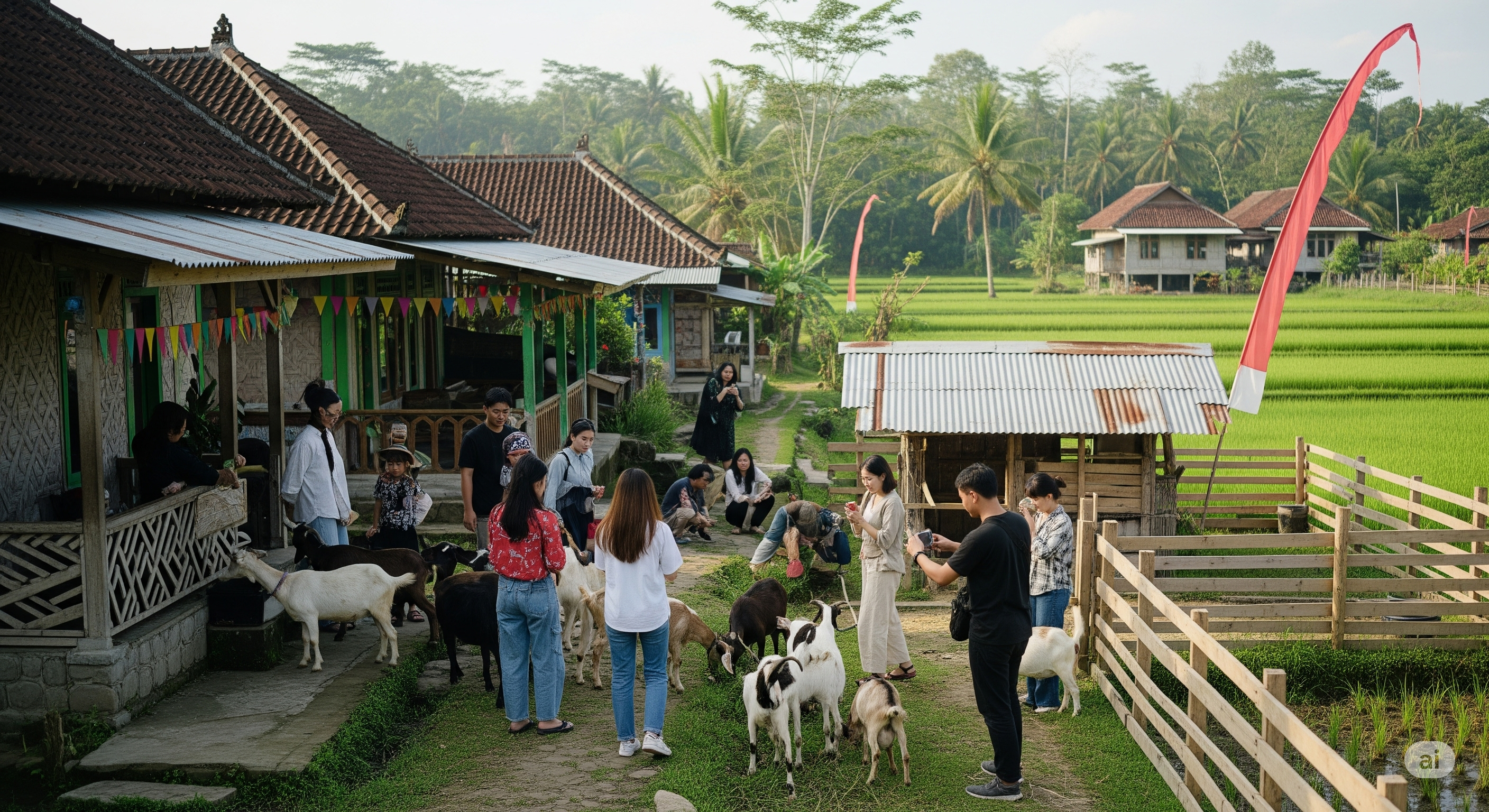 Peternakan Kambing BUMDes Mitra Sejahtera